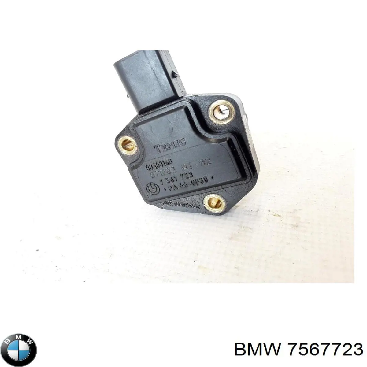 7567723 BMW Czujnik poziomu oleju silnikowego