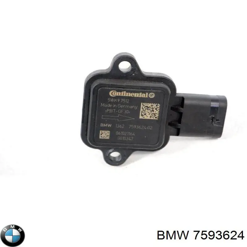 Czujnik przepływu powietrza, przepływomierz powietrza M.A.F. BMW 7593624 cena, od 97,76 USD
