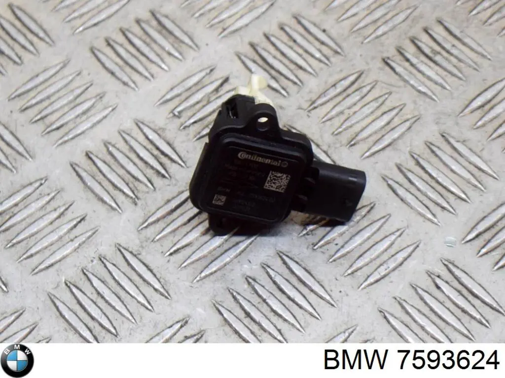 Do koszyka 7593624 BMW Czujnik przepływu powietrza, przepływomierz powietrza M.A.F.