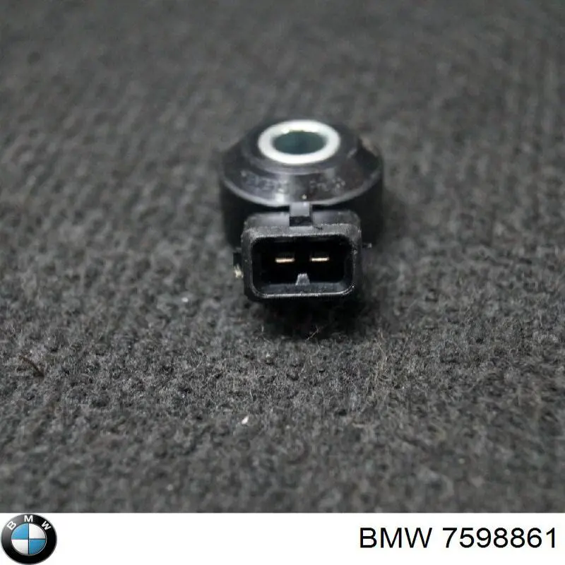 Do koszyka 7598861 BMW Czujnik stukowy (czujnik spalania stukowego)
