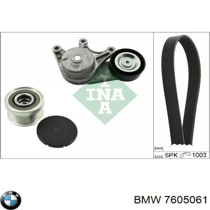 Do koszyka 7605061 BMW Alternator