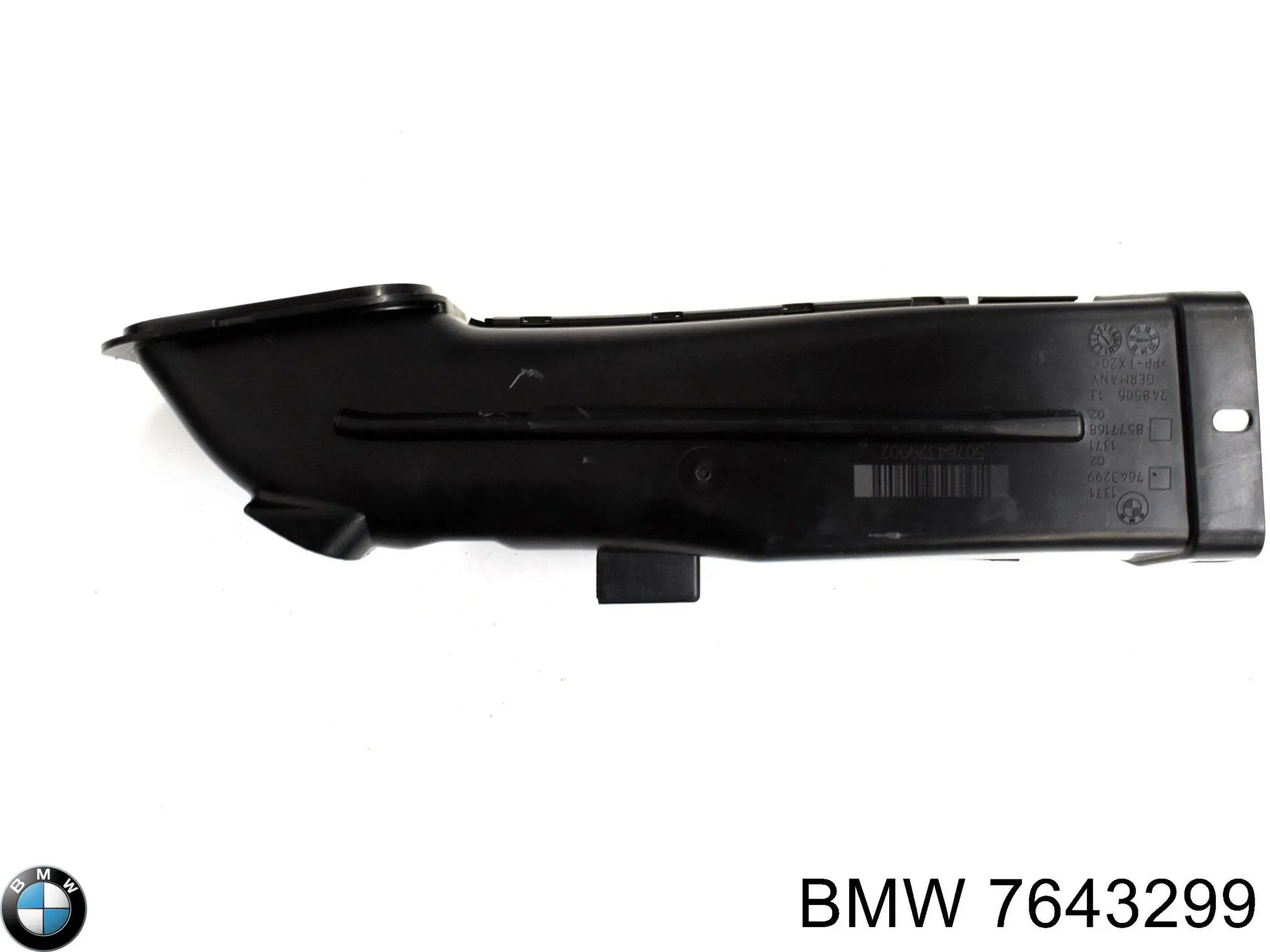 7643299 BMW Króciec powietrza, wlot filtra powietrznego