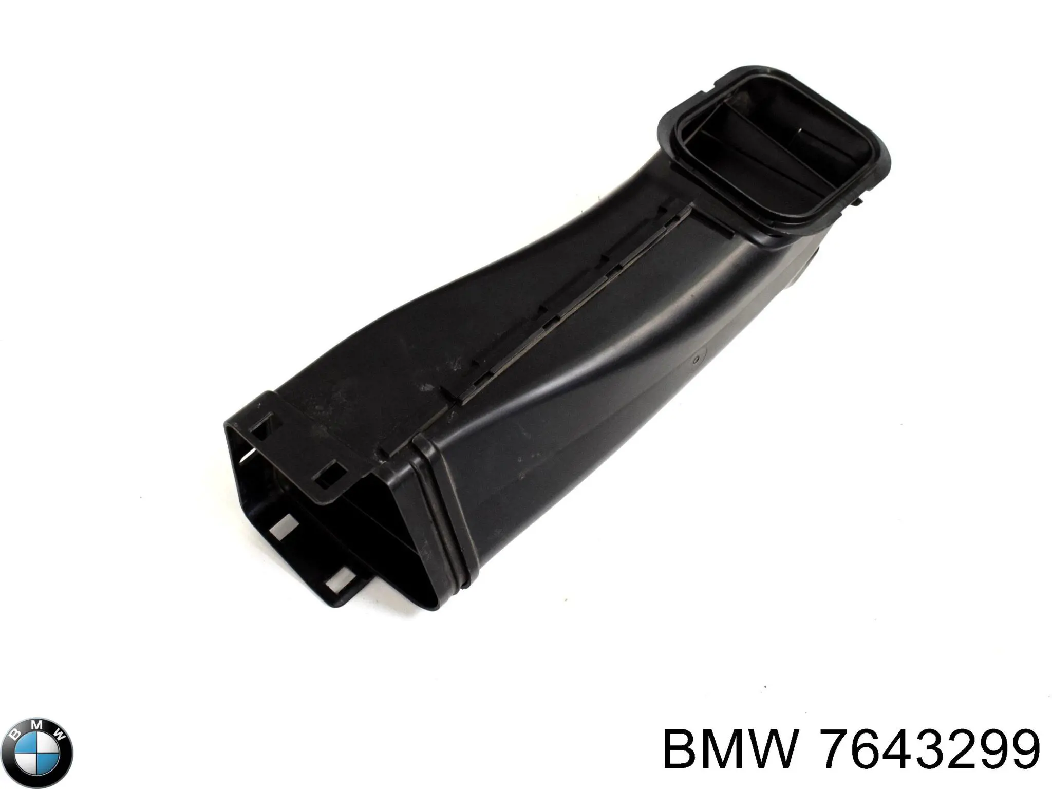 Do koszyka 7643299 BMW Króciec powietrza, wlot filtra powietrznego