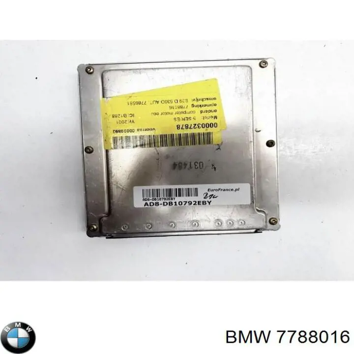 7788016 BMW Sterownik silnika