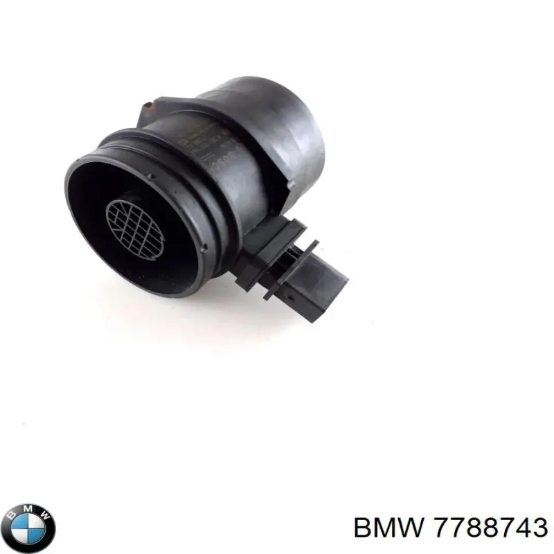 Czujnik przepływu powietrza, przepływomierz powietrza M.A.F. 7788743 BMW