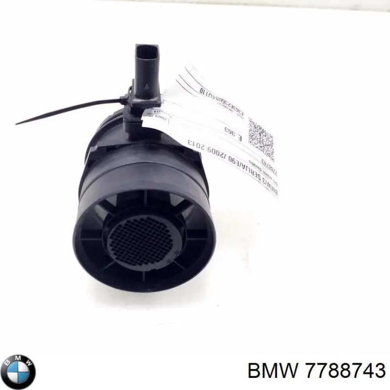 Czujnik przepływu powietrza, przepływomierz powietrza M.A.F. BMW 7788743