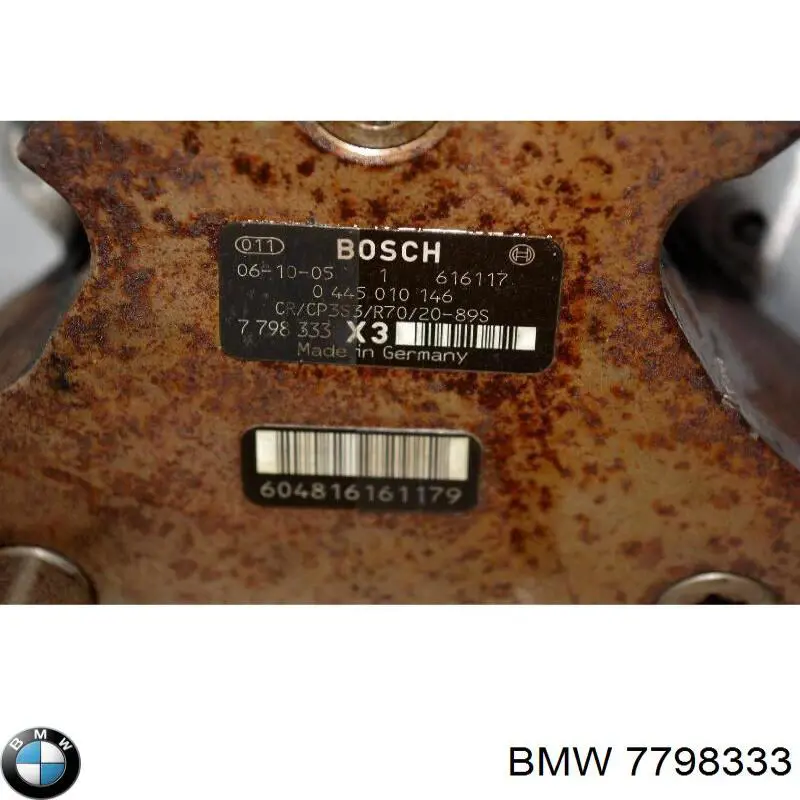 Pompa wtryskowa wysokiego ciśnienia BMW 7798333 cena, od 228,14 USD