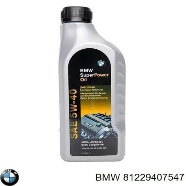 Olej do silnika BMW 81229407547 cena, od 15,38 USD