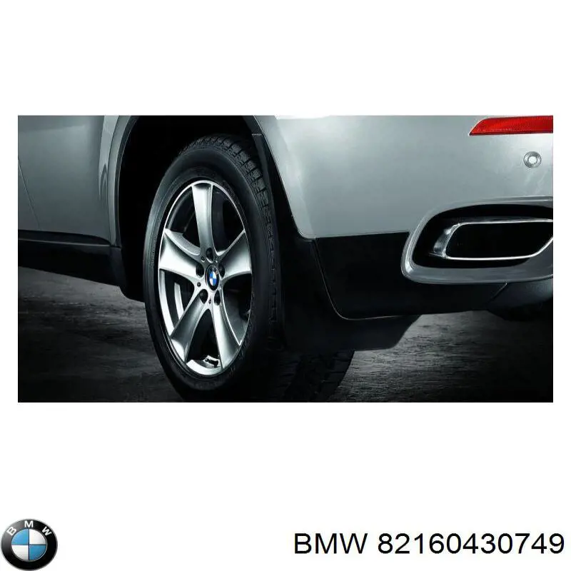 Chlapacze tylne, komplet BMW X6 SUV (E71) (2008 - 2014) cena, od 113,78 USD
