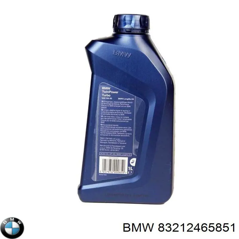 Olej do silnika BMW 83212465851 cena, od 21,70 USD