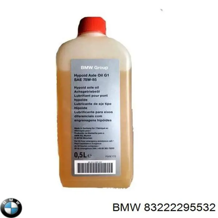 Olej przekładniowy BMW 83222295532 cena, od 33,46 USD