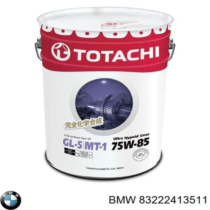 Olej przekładniowy BMW 83222413511 cena, od 84,35 USD