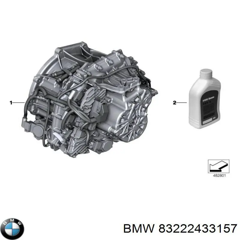 83222433157 BMW Olej przekładniowy