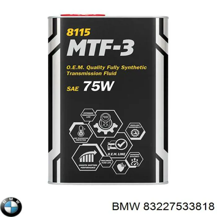 Olej przekładniowy BMW 83227533818 cena, od 38,18 USD