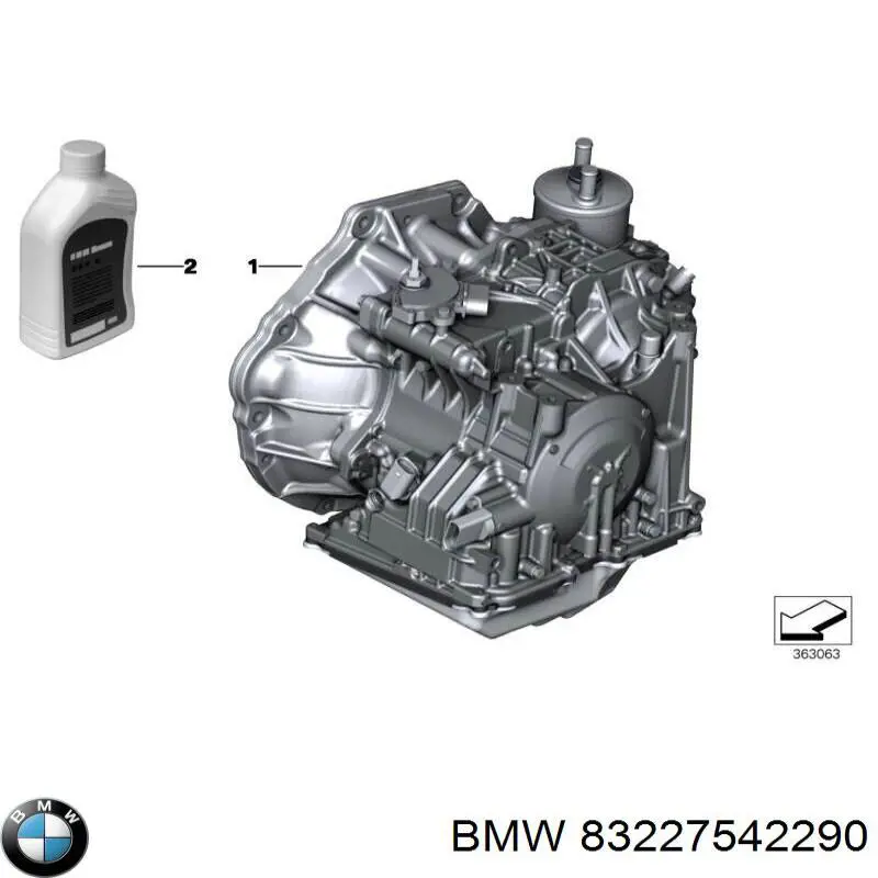 Olej przekładniowy BMW 83227542290 cena, od 45,99 USD