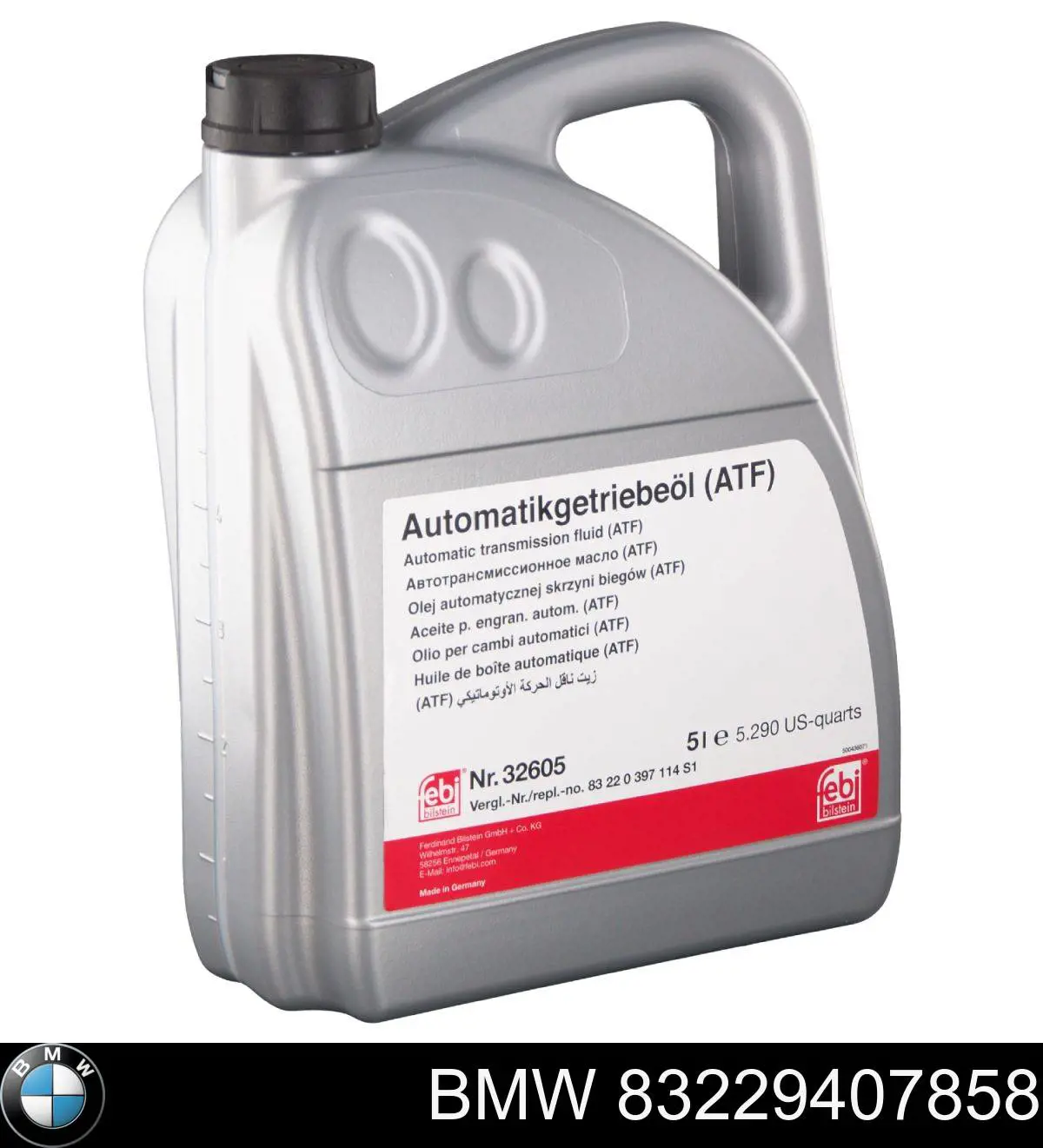 Do koszyka 83229407858 BMW Olej przekładniowy