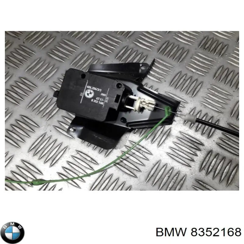 Do koszyka 8352168 BMW Zamek klapki wlewu paliwa = siłownik klapki wlewu paliwa