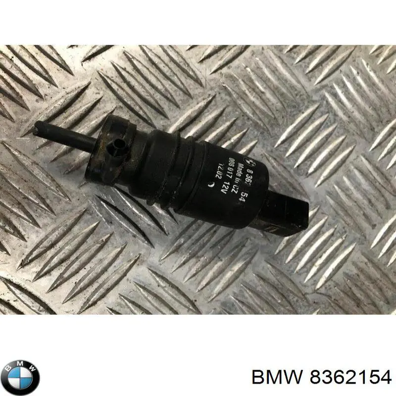 8362154 BMW Pompka spryskiwacza szyby przedniej