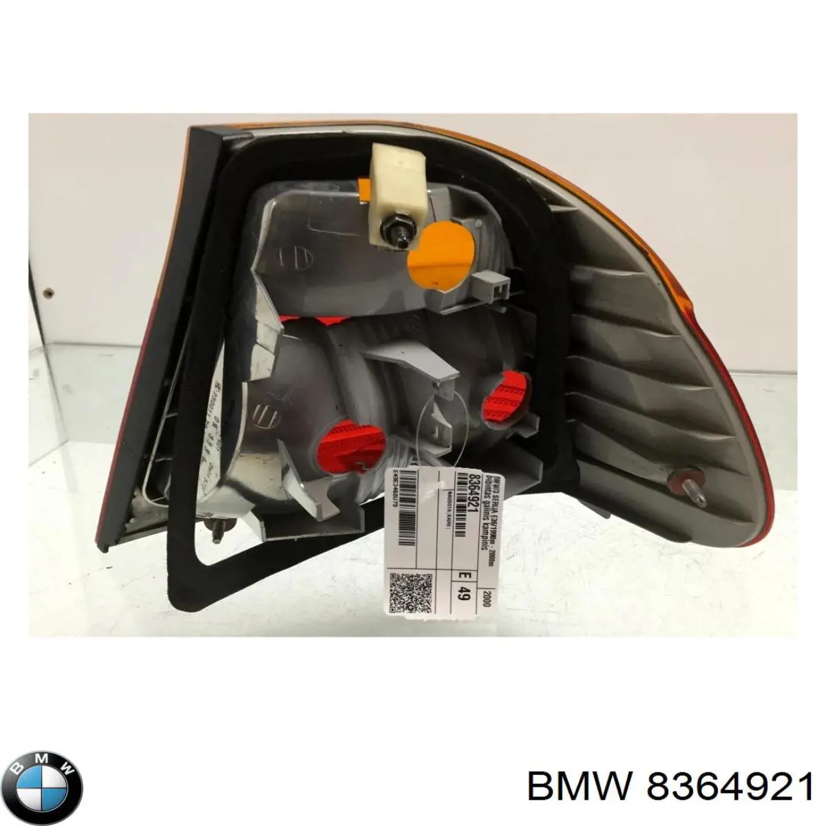 8364921 BMW lampa zespolona tylna lewa zewnętrzna