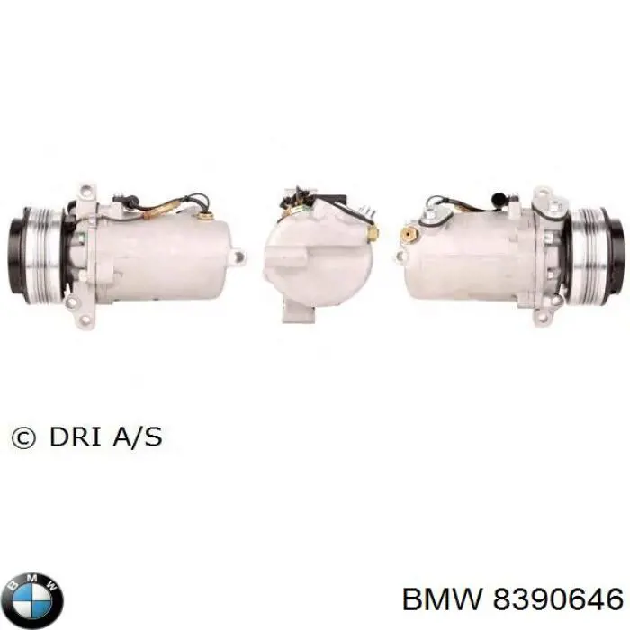 Do koszyka 8390646 BMW Sprężarka klimatyzacji