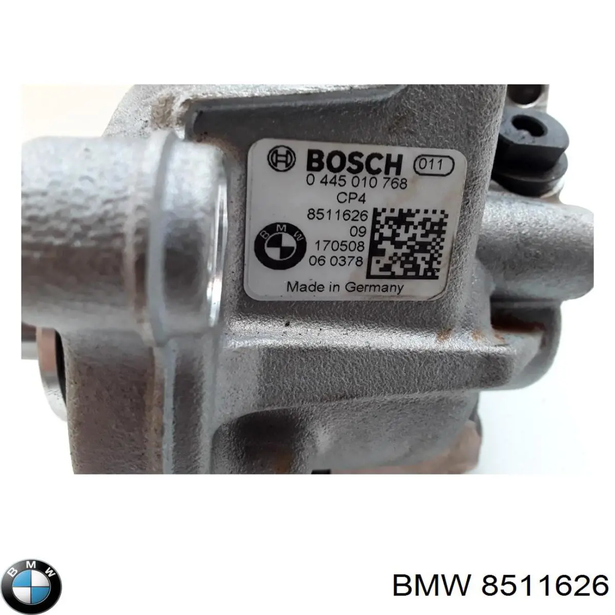 8511626 BMW Pompa wtryskowa wysokiego ciśnienia