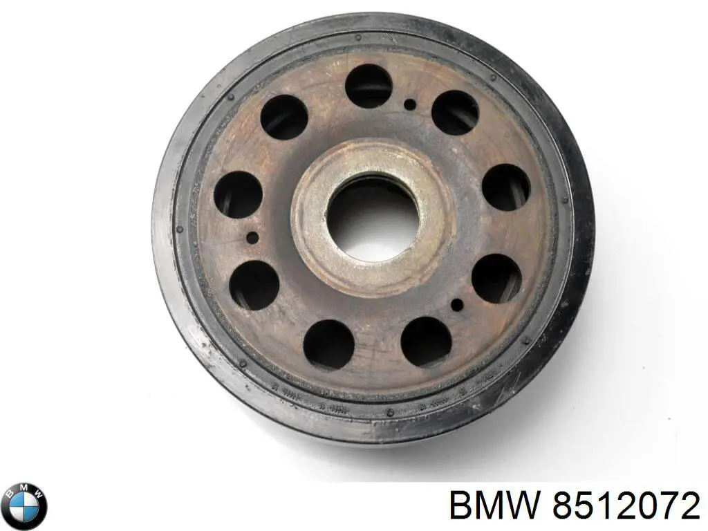 Do koszyka 8512072 BMW Koło pasowe wału korbowego