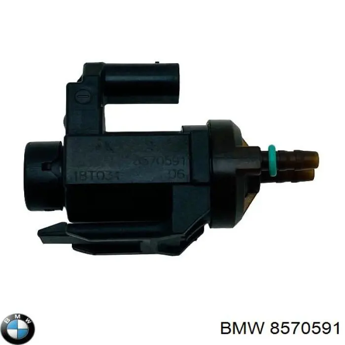 8570591 BMW Zawór elektromagnetyczny regulacji klapy EGR