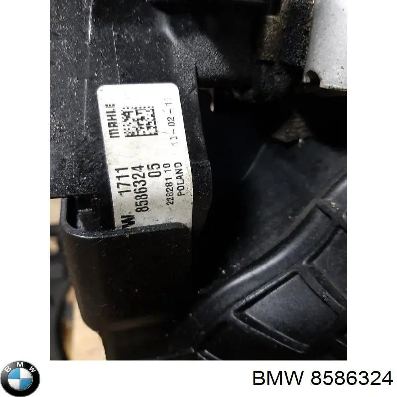 Do koszyka 17118586324 BMW Chłodnica silnika