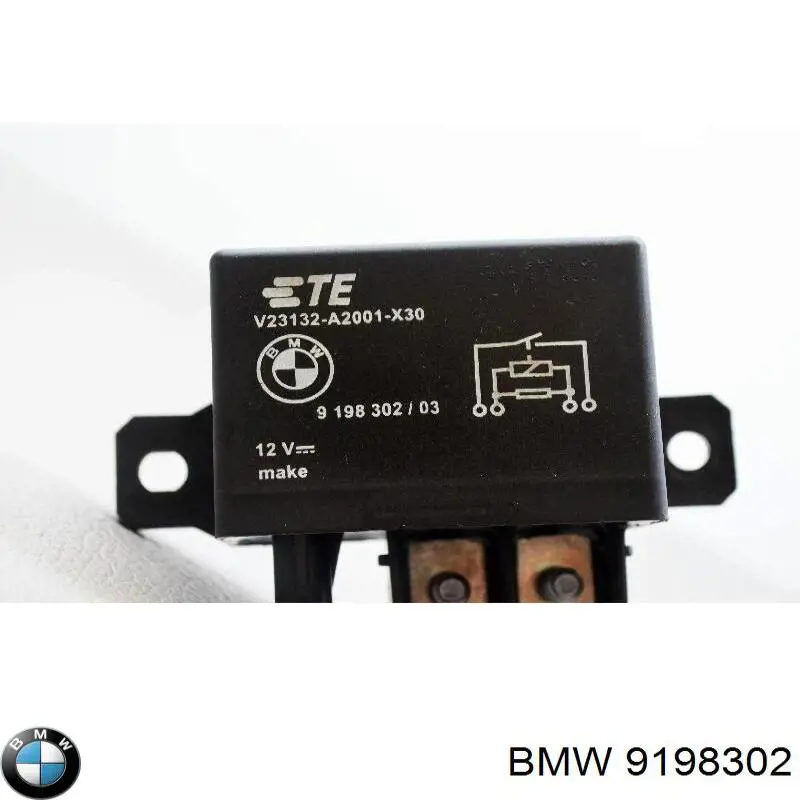 Przekaźnik kierunkowskazów 9198302 BMW