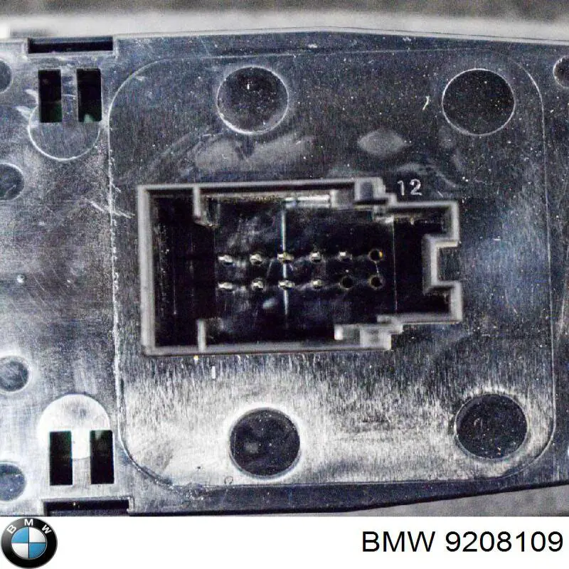 Do koszyka 9208109 BMW Panel przyciskowy sterowania podnośnikiem szyby przedni lewy