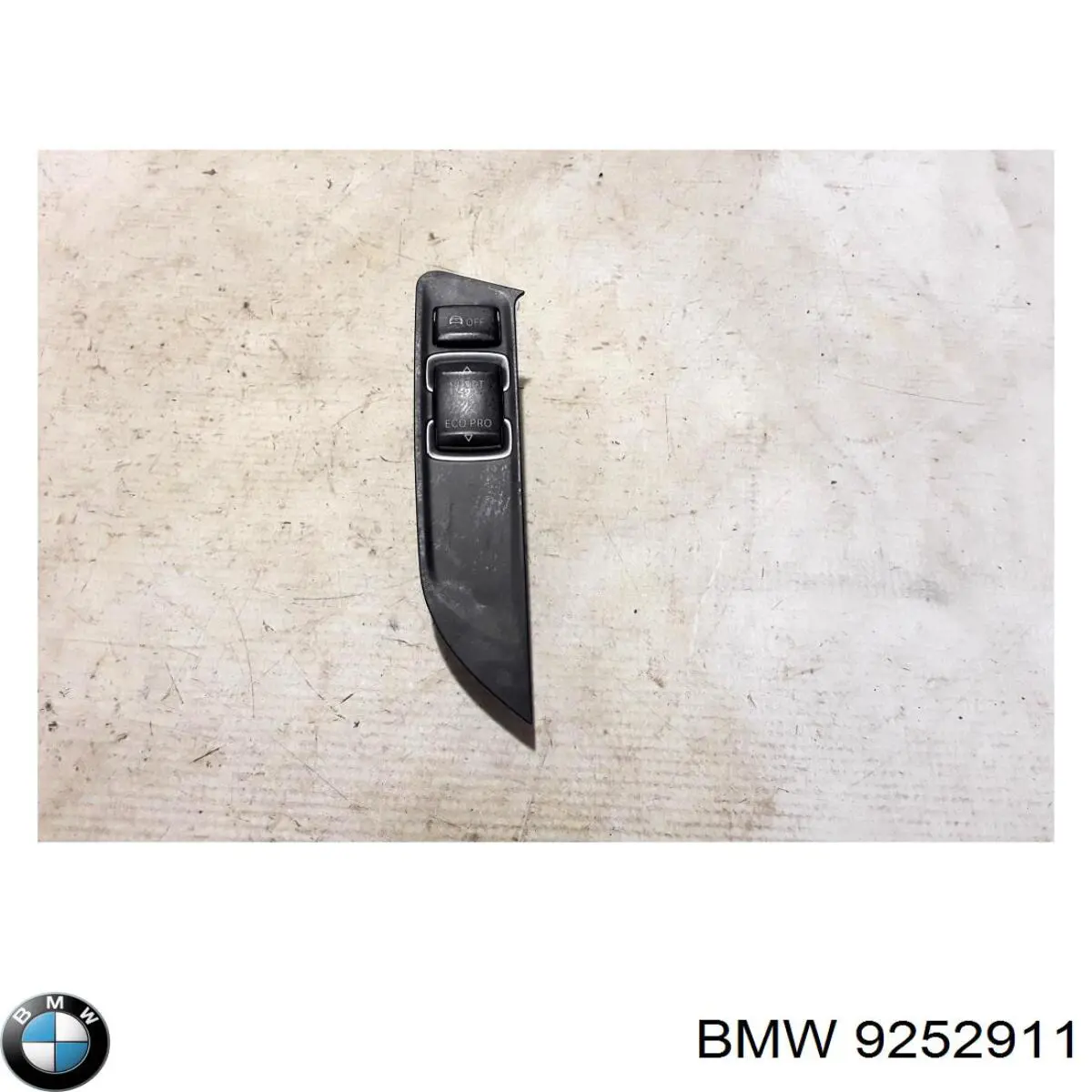 Do koszyka 9252911 BMW Panel przyciskowy sterowania podnośnikiem szyb konsoli centralnej