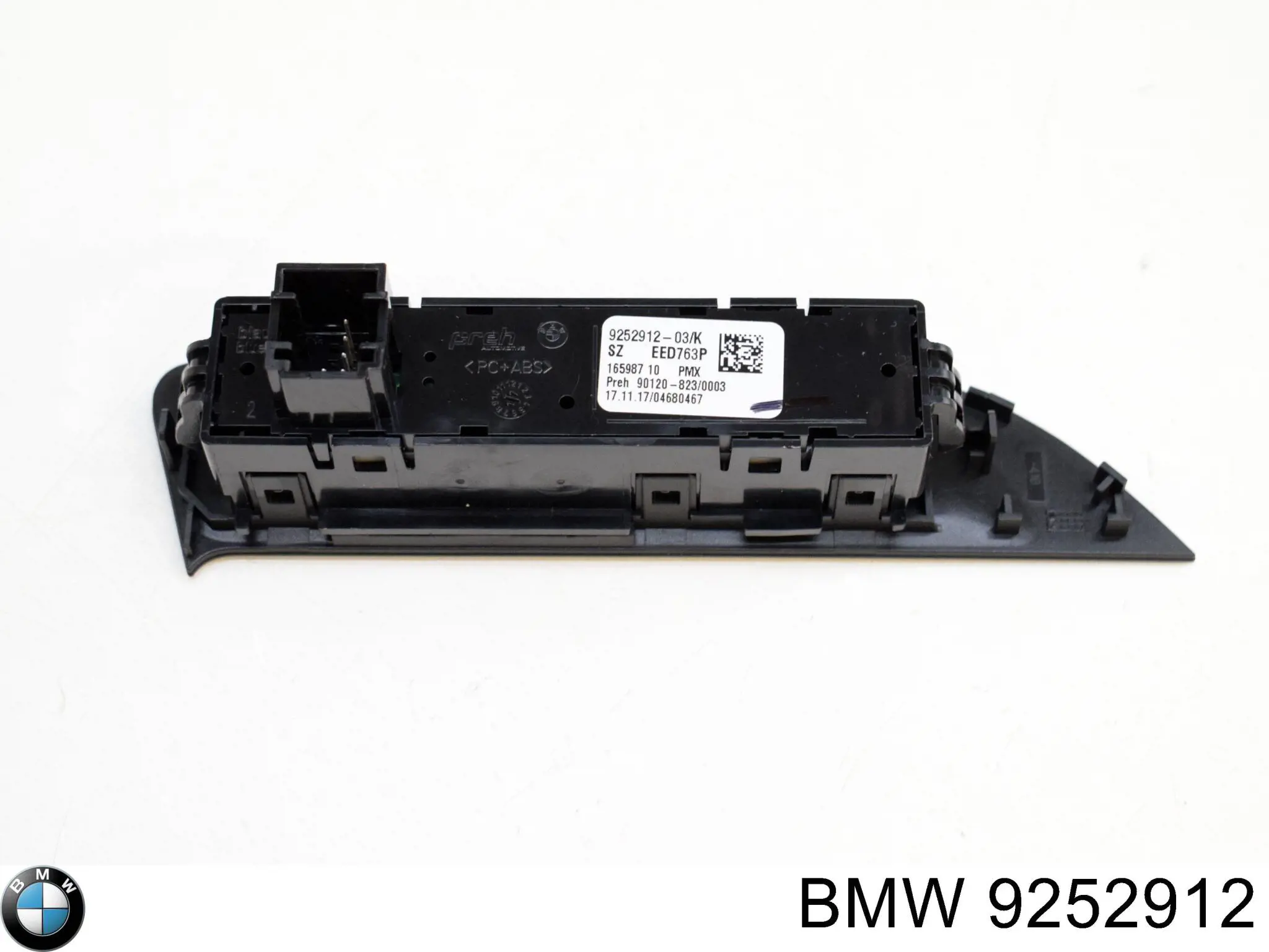 9252912 BMW Blok przycisków na środkowej konsoli