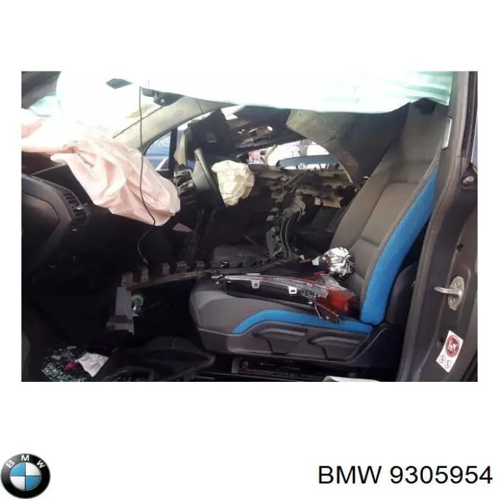 Pierścień kontaktowy AIRBAG, taśma kierownicy 9305954 BMW
