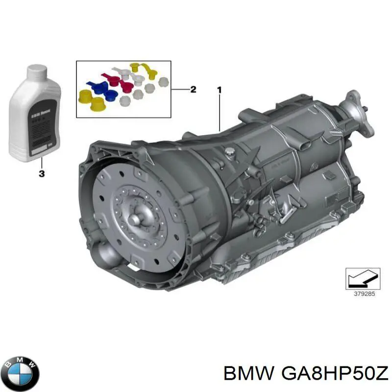GA8HP50Z BMW Automatyczna skrzynia biegów, kompletna