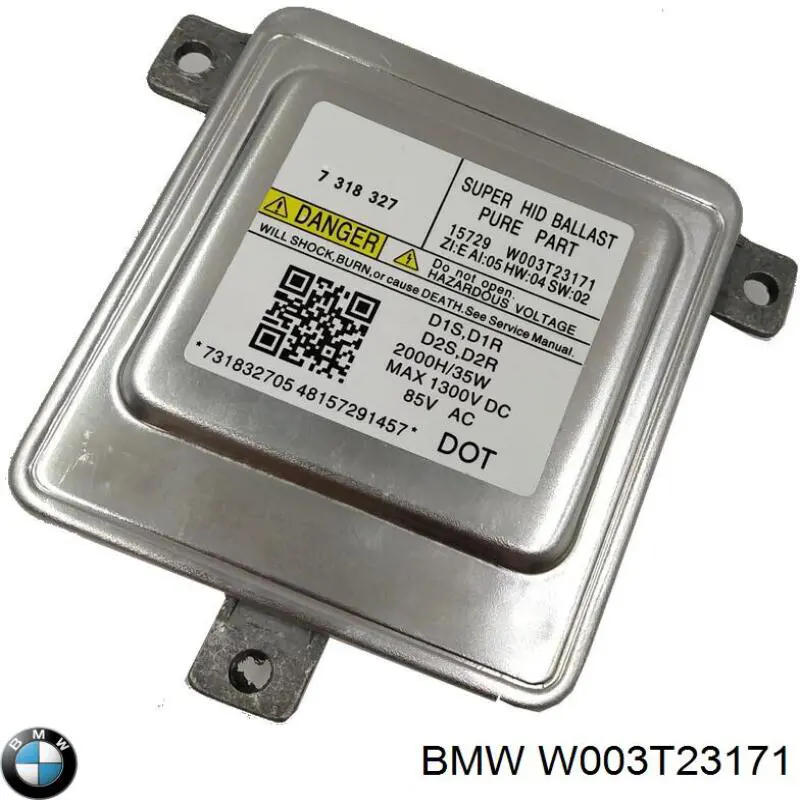 Ksenon, sterownik BMW W003T23171 cena, od 57,38 USD