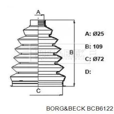 392410919R Renault (RVI) Osłona przegubu homokinetycznego półosi przedniej zewnętrzna