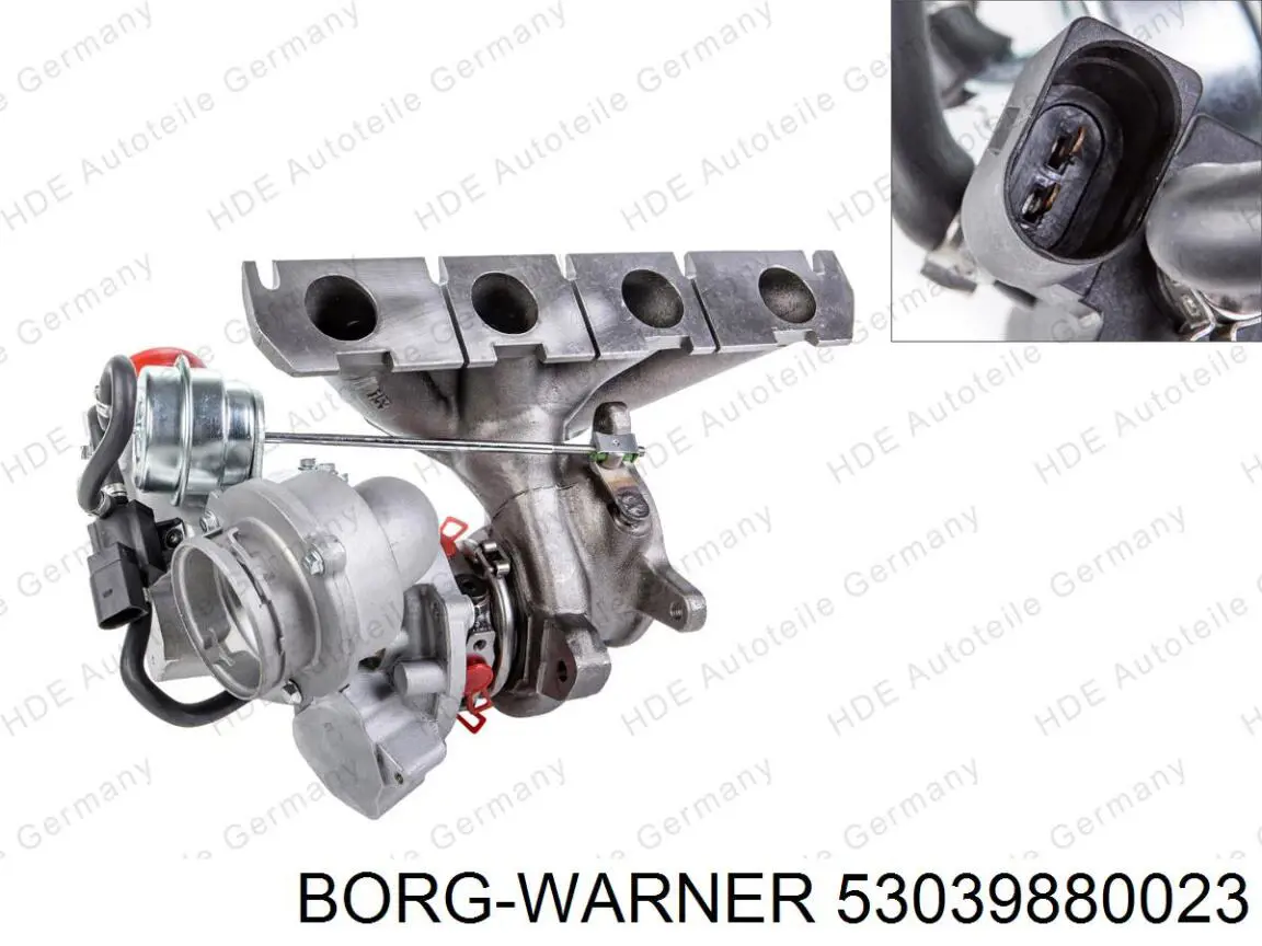 Do koszyka 53039880023 Borg-Warner Turbina