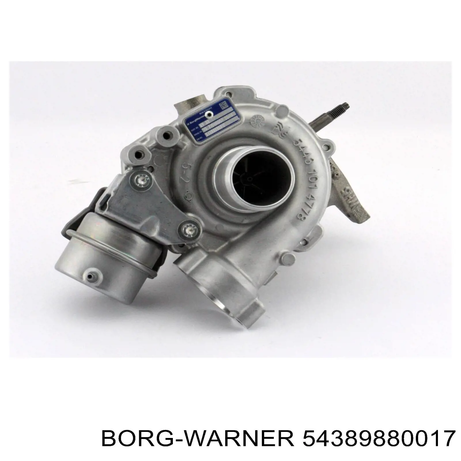 Do koszyka 54389880017 Borg-Warner Turbina