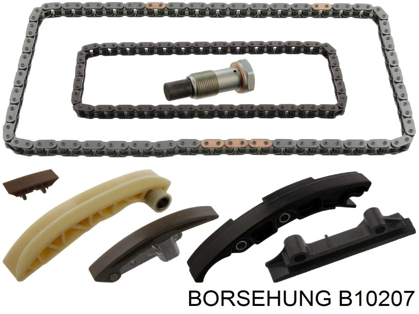 B10207 Borsehung Łańcuch rozrządu, zestaw
