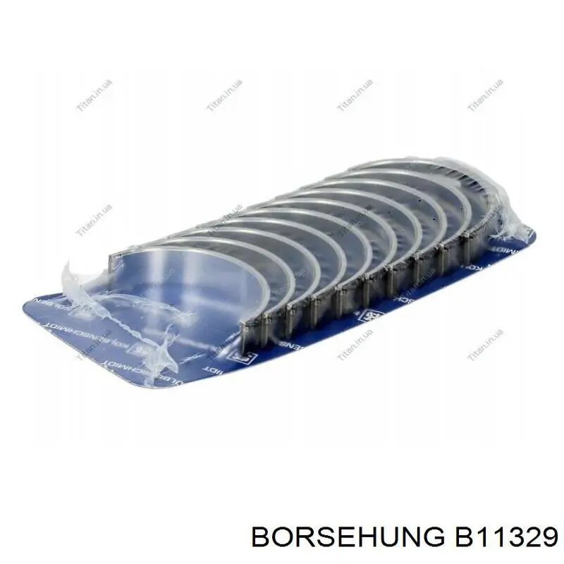 B11329 Borsehung Panewki główne wału korbowego, zestaw, standardowe (STD)