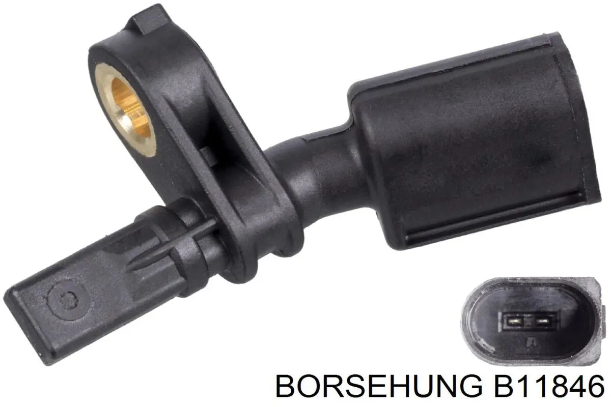 B11846 Borsehung Czujnik ABS przedni prawy