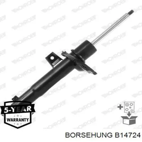 Amortyzator przedni Borsehung B14724 cena, od 50,61 USD