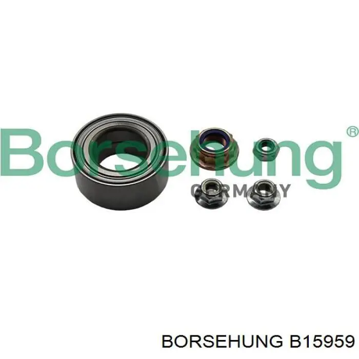 Łożysko piasty przedniej Borsehung B15959 cena, od 25,06 USD