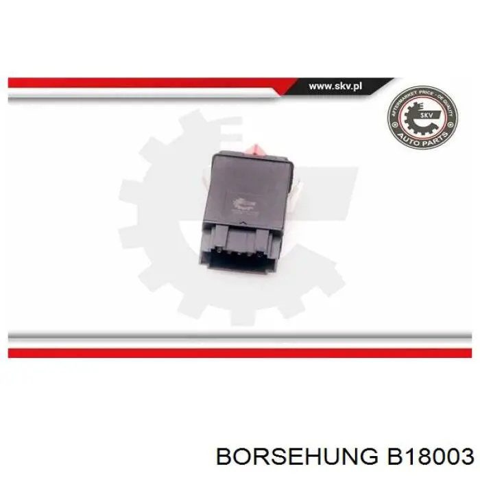 Do koszyka B18003 Borsehung Przycisk włączania światła awaryjnego