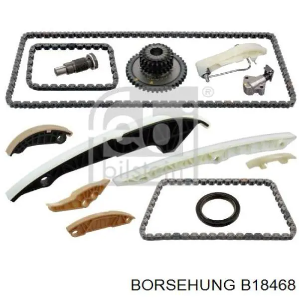 Łańcuch rozrządu, zestaw Borsehung B18468 cena, od 229,58 USD