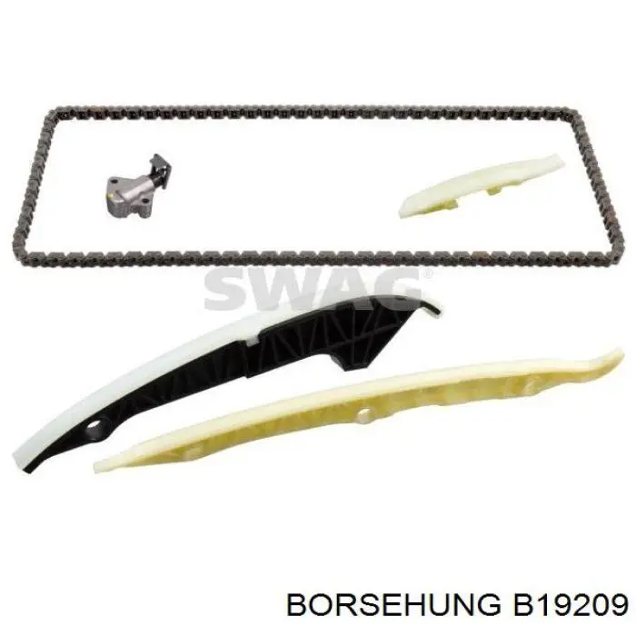 B19209 Borsehung Łańcuch rozrządu, zestaw