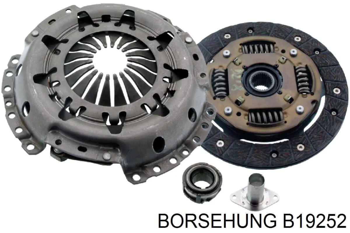 Zestaw sprzęgła (3 części) Borsehung B19252 cena, od 128,02 USD