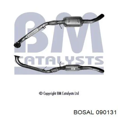 Konwerter-katalizator do Mercedes B  W245