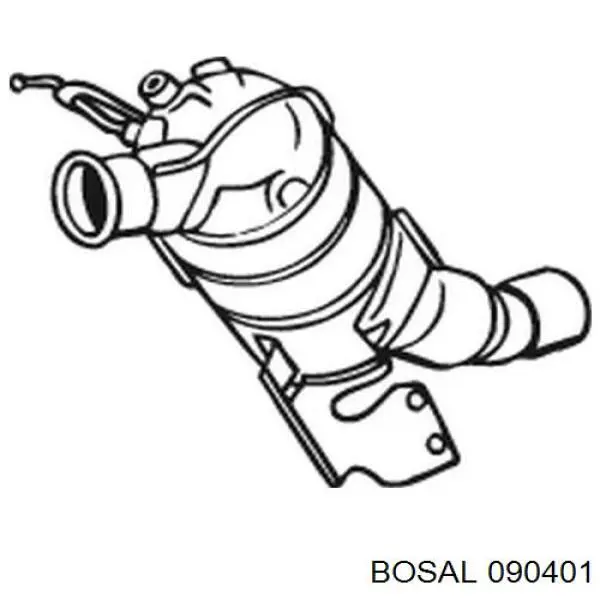 Konwerter-katalizator Polcar BM6044T cena, od 249,63 USD
