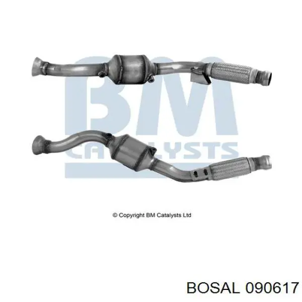 Konwerter-katalizator Bosal 090617 cena, od 117,96 USD